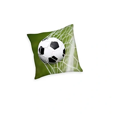 Image de Herding Football Coussin Décoratif, Polyester, Multicolore, 1 Unité (Lot de 1)