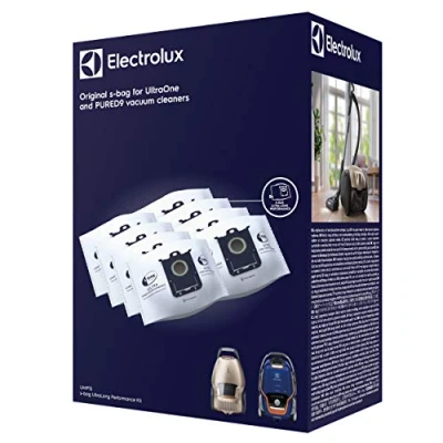 Image de Electrolux Sacs à Poussière Ultra Long Performance, UMP1S, Filtration Exceptionnelle, Capacité de 5 Litres, Matériau Synthétique Multicouche, Compatibilité Universelle, Protection du Moteur, Pack 8