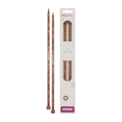 Image de KnitPro KP20238 Aiguilles Simple Pointes Bois Multicolore 30 cm x 7 mm