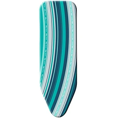 Image de Minky Housse de Planche à Repasser Universelle qualité supérieure Convient aux Planches jusqu&#039;à 125 x 45 cm 100% Coton Bleu