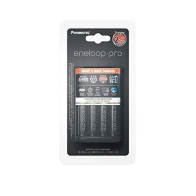 Image de ENELOOP Chargeur rapide et intelligent 2h + 4 piles LR6 2500 mAh
