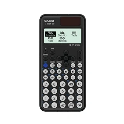 Image de Casio Calculatrice Scientifique Noire FX 85GTCW