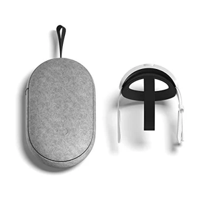 Image de Sangle Elite Oculus Quest 2 avec batterie et étui de transport pour plus maintien confort en VR