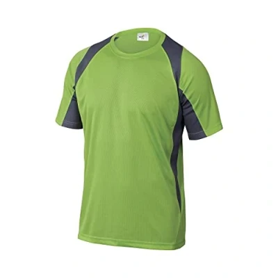 Image de Delta Plus T shirt bicolore en polyester vert/gris taille M