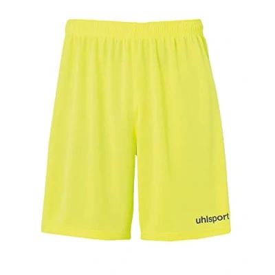 Image de uhlsport Homme Center Basic Short pour homme, Jaune Fluo/Noir, L EU