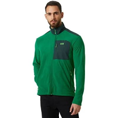 Image de Helly Hansen Homme Daybreaker Block Jacket Veste polaire, Vert, 2x_l EU