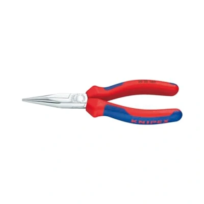 Image de Knipex Pince à becs longs chromée, avec gaines bi matière 190 mm 30 25