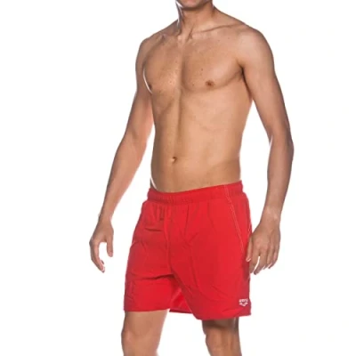 Image de arena Boxer Homme Fundamentals, de Bain en Tissu Recyclé à Séchage Rapide, avec Poches Latérales et Arrière Slip Intérieur Filet