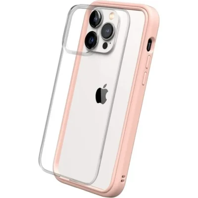 Image de RHINOSHIELD Coque Compatible avec [iPhone 14 Pro Max] Mod NX Protection Fine Personnalisable Technologie d&#039;absorption des Chocs [sans BPA] Rose Poudré Neuf