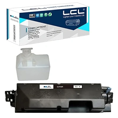 Image de LCL TK5270 Noir Cartouche de Toner Compatible pour Kyocera TK 5270 TK5270K 5270K ECOSYS M6230cidn M6230cidnt P6230cdn M6630cidn (1 Pack)