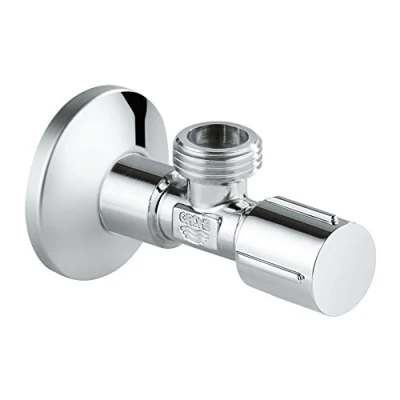 Image de Grohe Robinet d&#039;Arrêt 1/2 Pouces 22046000, Argent (Import Allemagne)