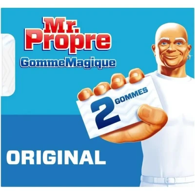 Image de Mr. Propre GommeMagique Original Nettoie Comme Par Magie, Avec Seulement De L’Eau 2x
