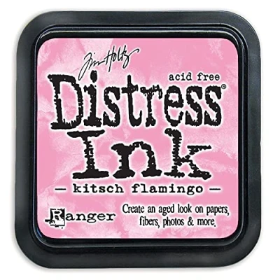 Image de Tim Holtz Ranger Distress Tampon encreur Kitsch Flamant rose 3 x