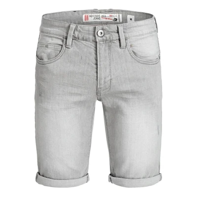 Image de Indicode Jeans CUBA Caden Short en jean, Homme, Taille: Small, Grau