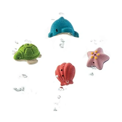 Image de PLAN TOYS Sealife Bath Set