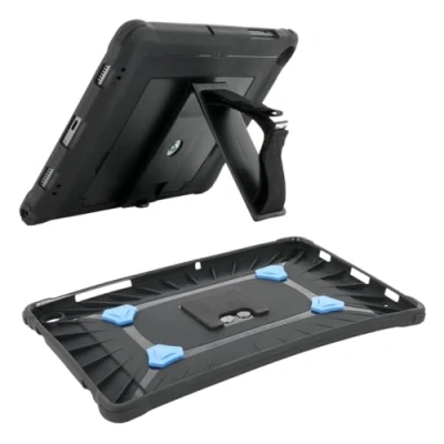 Image de Coque de Protection renforcée MOBILIS pour Galaxy Tab A9+ 11&#039;&#039; avec trépied + Patte Saisie rotative 360