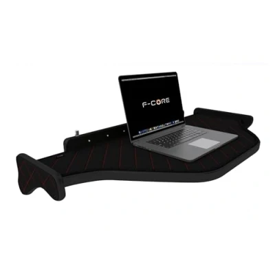 Image de F CORE Tablettes Tableau de Bord Camion compatibilité pour DAF XF 106 01.14 Centrale Panneau LED Noir/Rouge
