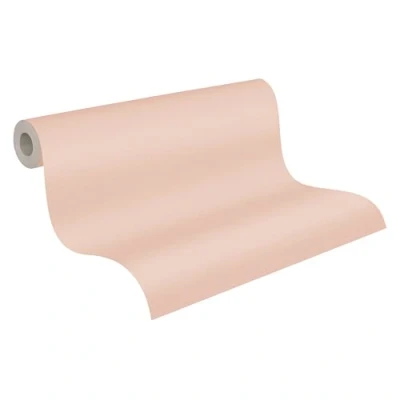 Image de A.S. Création Antigua 390982 Papier peint intissé uni Rose 10,05 m x 0,53 Fabriqué en Allemagne