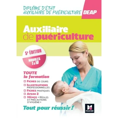 Image de Tout en un DEAP IFAP Diplôme État Auxiliaire puériculture Programme complet 2025 2026 (Broché)