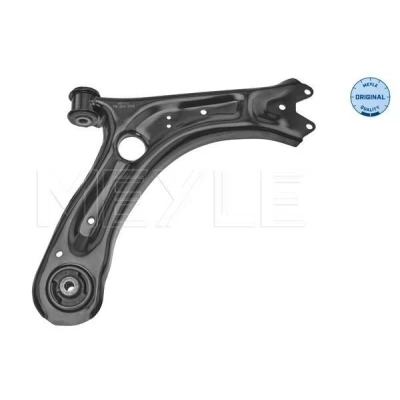 Image de MEYLE 116 050 0178 Bras de suspension avec support en caoutchouc Essieu avant droit barre oscillant transversal Tôle d&#039;acier