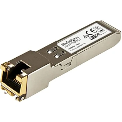Image de Module transmetteur SFP Gigabit RJ45 en cuivre Compatible HP J8177C STARTECH