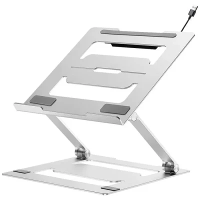 Image de Support d&#039;ordinateur portable MY WALL HT17L Réglable en hauteur Hub USB Inclinable