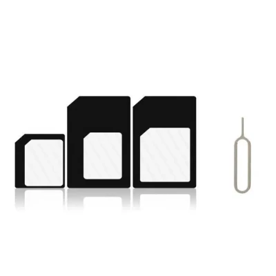 Image de Adaptateurs de Nano SIM à Micro, Standard et Micro
