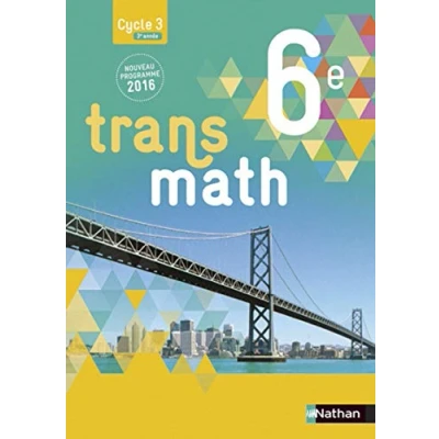 Image de Transmath 6e Grand format Nouveau programme 2016 Livre d’occasion Bon
