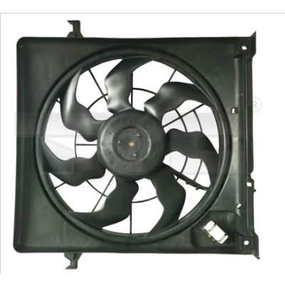 Image de TYC 817 0004 ventilateur Moteur 420 200 avec cadre du de radiateur (encadrement), résistance charge KIA: Pro cee‘d I 3 portes