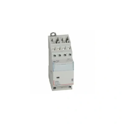Image de 412533 Legrand Contacteur de puissance CX3 bobine 230V 4P 25A contact 2NO+2NF 2 modules