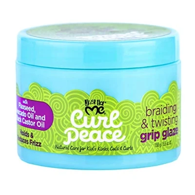 Image de Just for Me Curl Peace Tressage et glaçure à poignée torsadée 5,5 oz