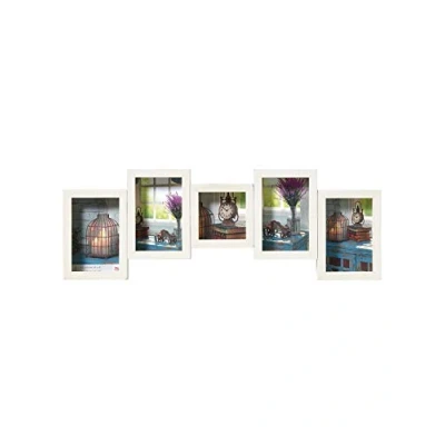 Image de walther design cadre photo blanc 4X10x15 cm et 1X10x10 galerie Rustic SN555W