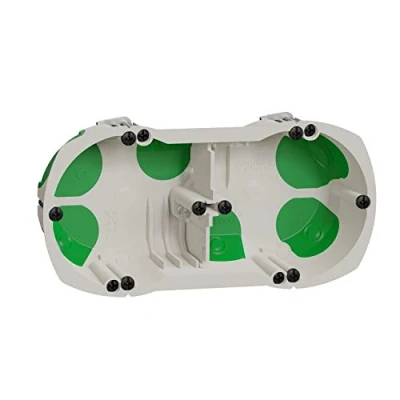 Image de Schneider Electric IMT35000 Boîte double avec système étanche Ø 67 mm Vert