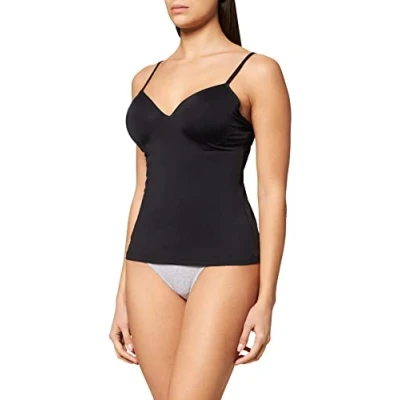 Image de Sassa Maillot de corps Femme, Noir (Schwarz 00500), 90BB