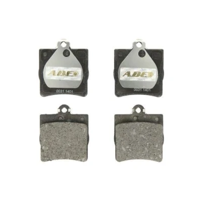 Image de ABE C2M014ABE Jeu de plaquettes frein Essieu arrière contact signal d&#039;usure exclu MERCEDES BENZ: Classe C Berline, CLK Coupe, E Berline