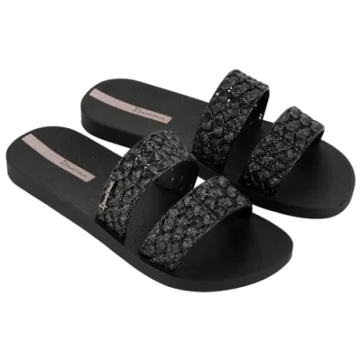 Image de Ipanema Renda II FEM Mules, Femme, Taille: 41.5, black glitter Matière synthétique