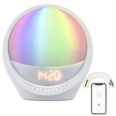 Image de Réveil simulateur daube connecté avec commandes vocales [Auvisio]