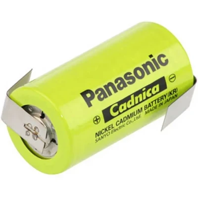 Image de Accu à cosses Z C (R14) NiCD 1,2V 2500 mAh Sanyo