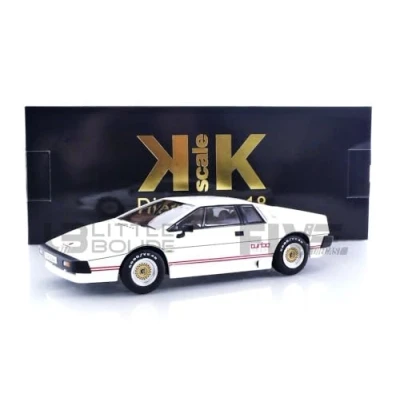 Image de KK Scale KKDC181191 Lotus Esprit Turbo Movie Version White &amp; Red 1981 echelle 1/18 modèle de Voiture