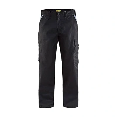 Image de Blaklader 14041800 Pantalons pour l&#039;industrie, Noir/Gris, taille C62