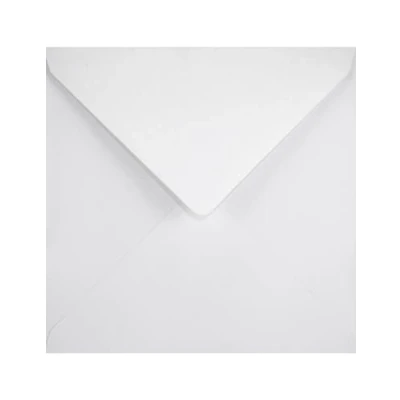 Image de Netuno 100 enveloppes carrées blanches 140 x mm 100g rabat pointu élégantes commerciales pour lettres d&#039;affaires baptême première communion mariage invitations anniversaires