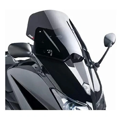 Image de Puig 6036 F pare brise V de Techline Yamaha Tmax 1213 transparent/gris foncé fumée