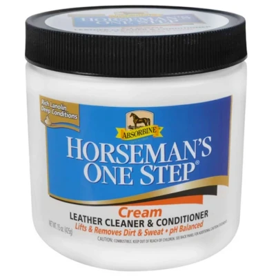 Image de BR Crème pour le Cuir Absorbine Horseman&#039;s One Step 425g