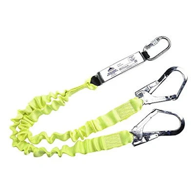 Image de Portwest Longe élastique double avec absorbeur d&#039;énergie, Couleur: Jaune, FP52YER
