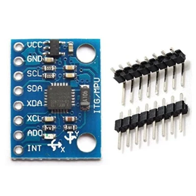 Image de ARCELI GY 521 MPU6050 Accéléromètre 3 axe Gyroscope Module 6 DOF de Capteur 16 Bit AD Convertisseur Données Sortie IIC pour Arduino