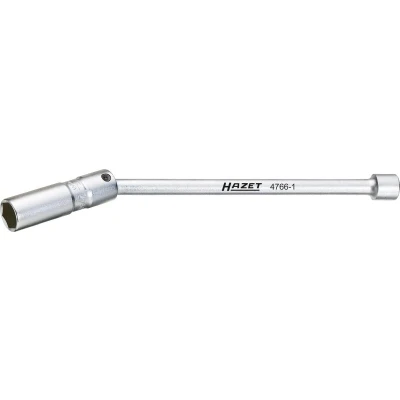 Image de HAZET 4766 1 Clé pour bougie d&#039;allumage 270 sup5/supsub8/sub Acier chrome vanadium