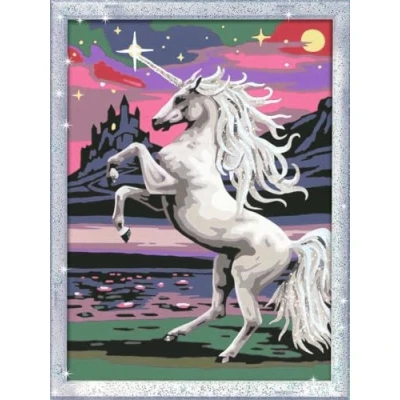 Image de Ravensburger Magical Unicorn Licorne Set de coloriage, Simple, 285631, Multicolore, Single