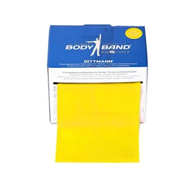 Image de Dittmann Bodybande 25 mètres dans distributeur (jaune facile)