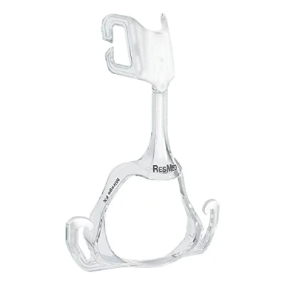 Image de Resmed Mirage Fx Wide Frame Construction fine et légère pour un champ de vision libre une stabilité du masque Temps remplacement recommandé : 3 mois