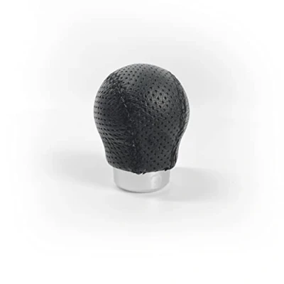 Image de OCC MOTORSPORT POMMEAU DE LEVIER VITESSES ROND EN CUIR NOIR